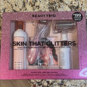BeautyBio Pink Skincare Tool Set
